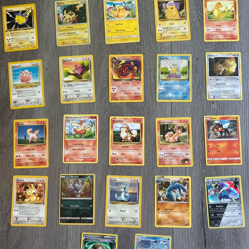 Pokemon Card Collection List - Picture 3 of 6